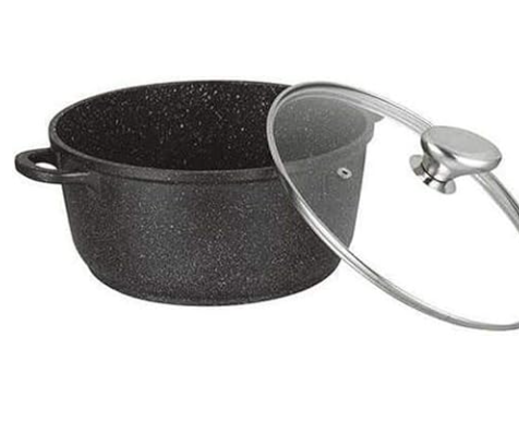 Rosenberg Casserole/Fleischtopf mit Marmor-Beschichtung – 44 cm
