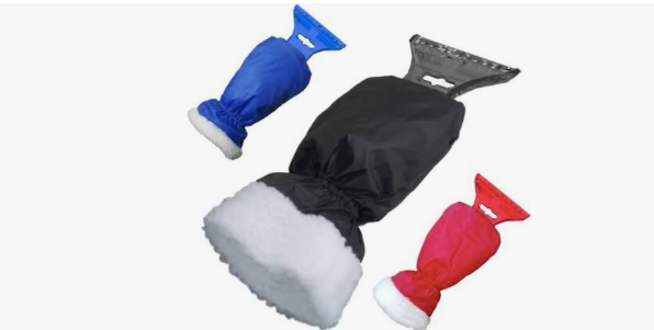 Eiskratzer mit Handschuh – Praktisch und warm zugleich