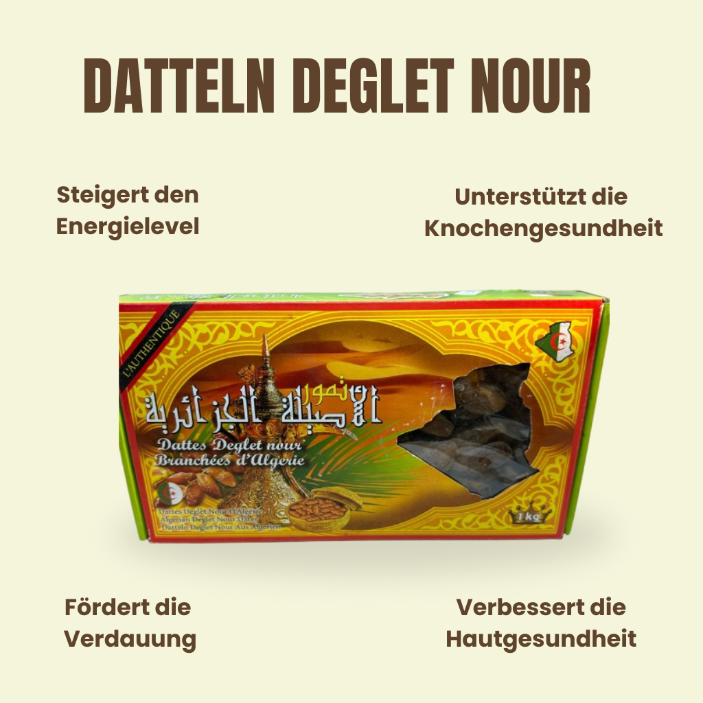 DATTELN DEGLET NOUR 500 GRAMM