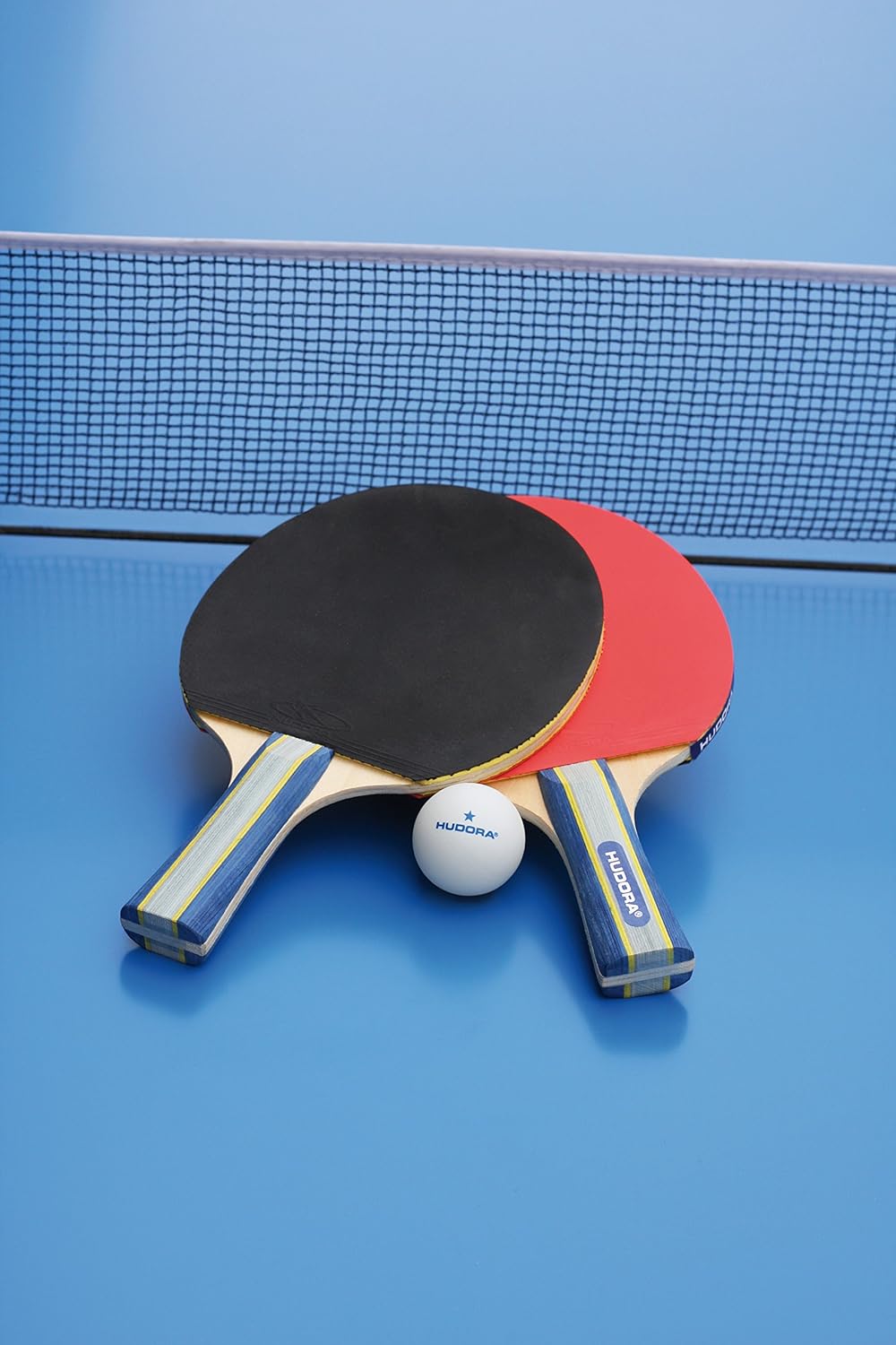 Set mit 2 Tischtennisschlägern + 3 Bälle