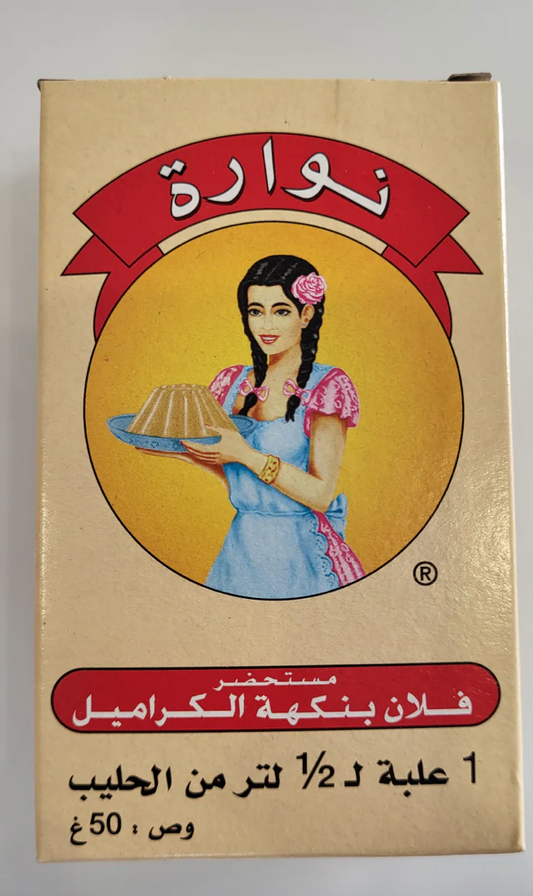 Flan Nouara – Puddingpulver aus Algerien (Karamell, Erdbeer & Vanille)